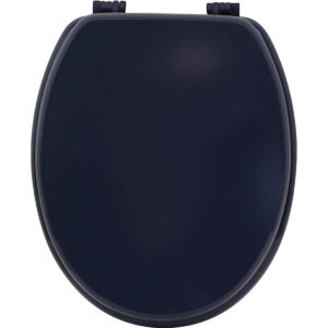 Κάλυμμα λεκάνης mdf  37,2×45,5 cm Σκούρο μπλε Eurocasa